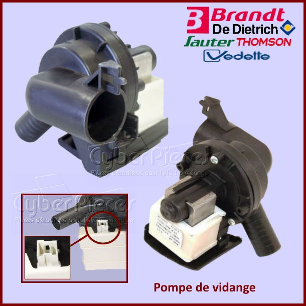 Pompe de vidange Lv3 Brandt 31X7834
