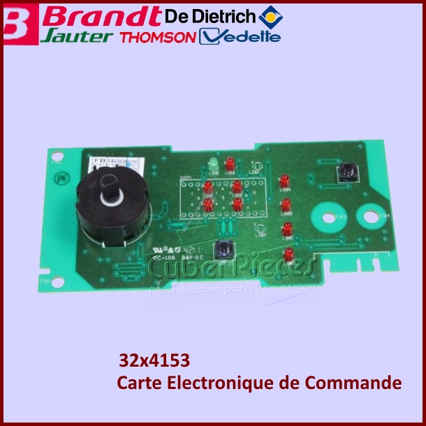 Carte de Commande Brandt 32X4153
