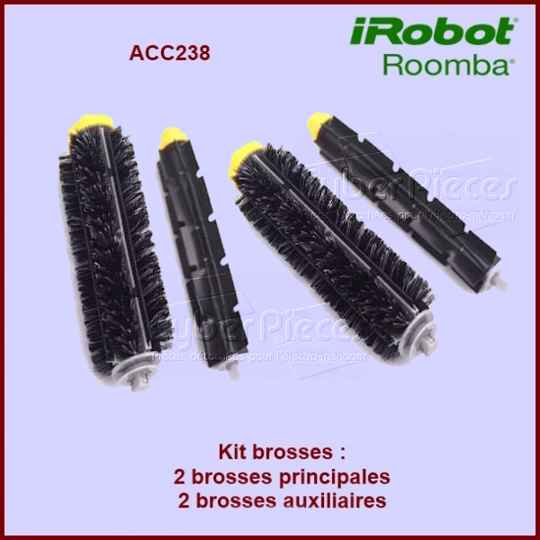 Kit brosses pour Irobot ROOMBA - ACC238