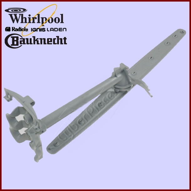 Ensemble bras + raccord 2 niveaux Whirlpool 480140101393