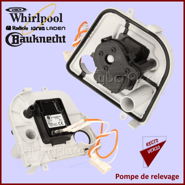 Pompe de relevage Whirlpool 481070109852