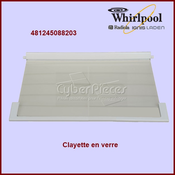 Clayette en verre avec profilé 481245088203