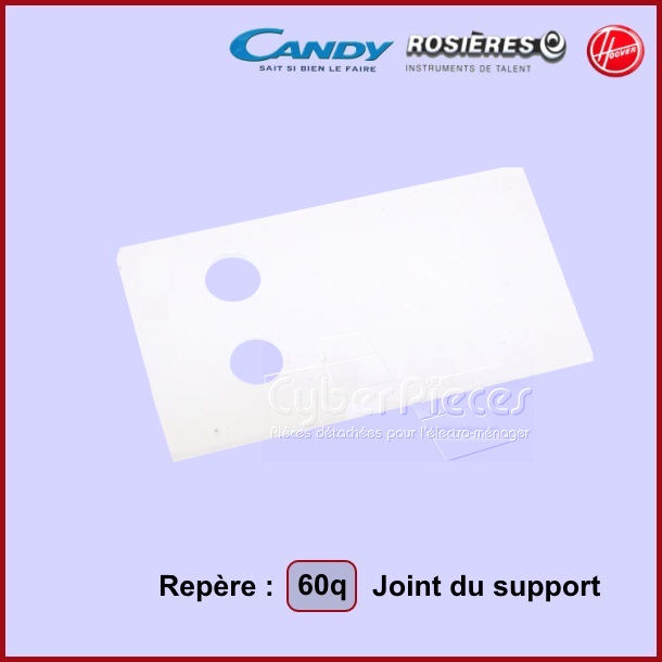 Joint des supports droit et gauche (repère 60Q) 91602771