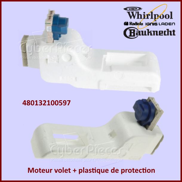 Moteur volet + plastique de protection 480132100597