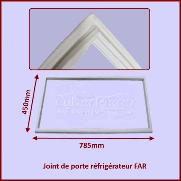 Joint de porte réfrigérateur FAR 785x450mm