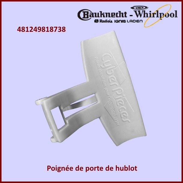 Poignée De Porte Whirlpool 481249818738