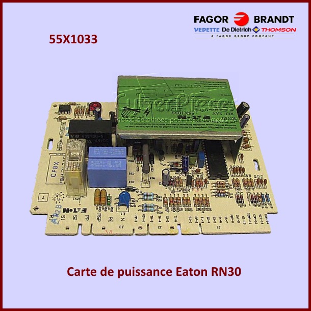 Carte Ã©lectronique de puissance Brandt 55X1033 -  PiÃ¨ces machine Ã  ...