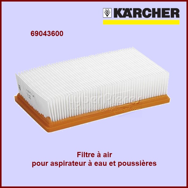 Filtre à air Origine Kärcher 69043600