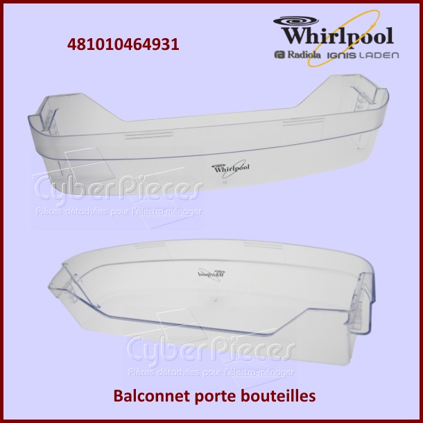 Balconnet Support Bouteille Whirlpool 481241848957