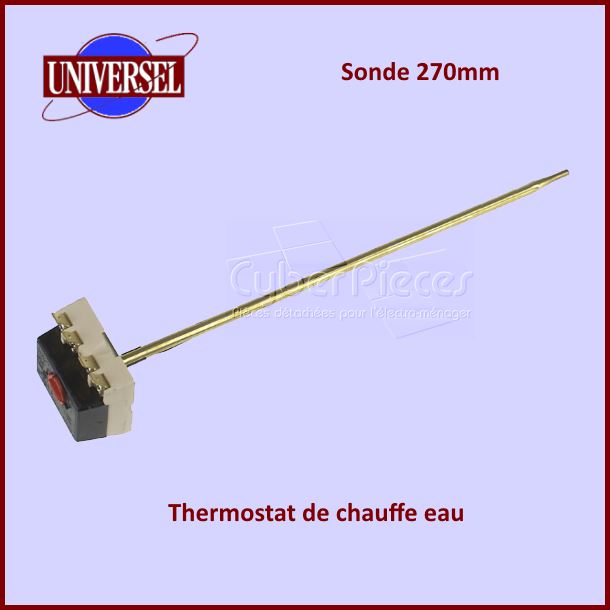 Thermostat de chauffe eau TUS 270mm
