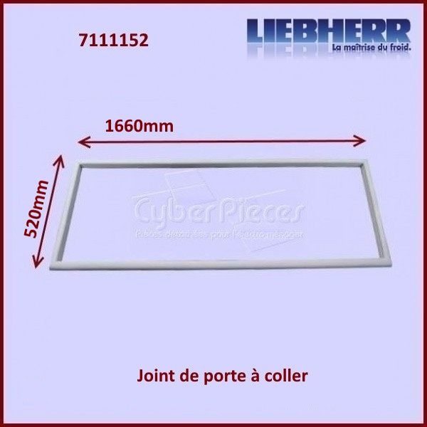 Joint de porte 1660x520mm Liebherr 7111152
