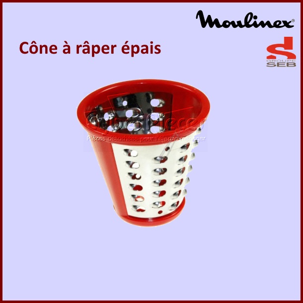 Cône à râper gros rouge SS-193998