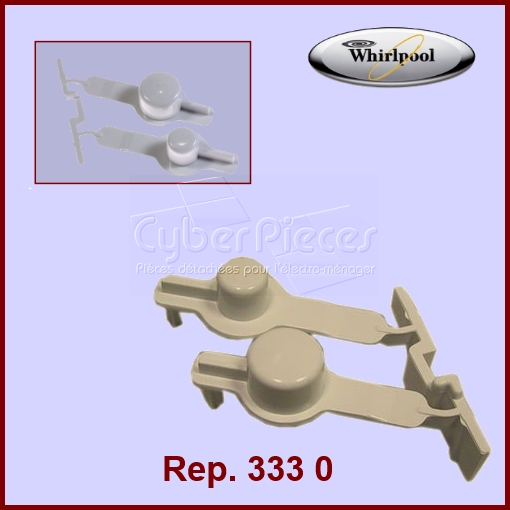 Touches frontal clavier ON / Off - Pièces sèche-linge