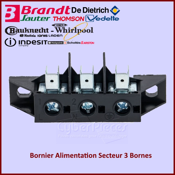 Bornier Alimentation Secteur 3 Bornes 76X2994