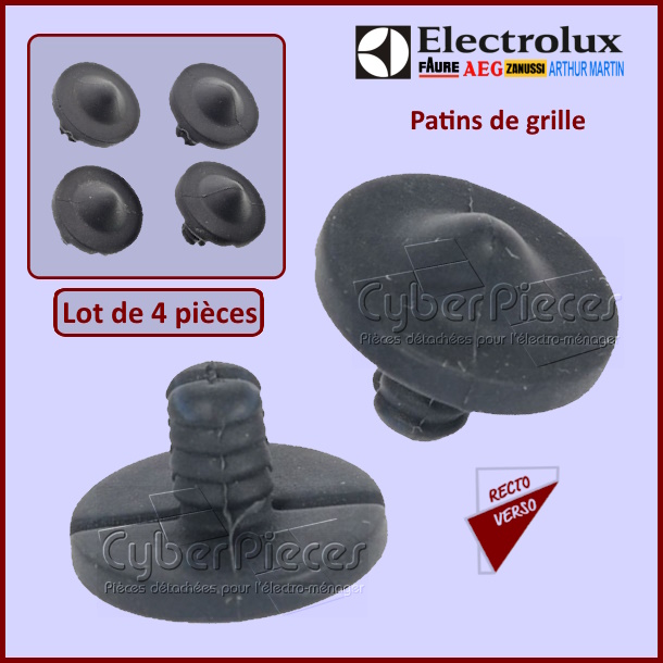 Lot de 4 patins de grille Electrolux 50268203002