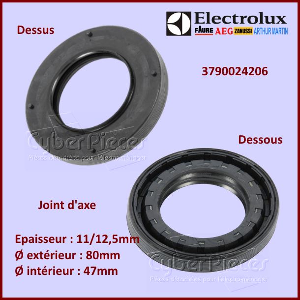 Joint d'axe 47X80X11/12,5 Electrolux 3790024206