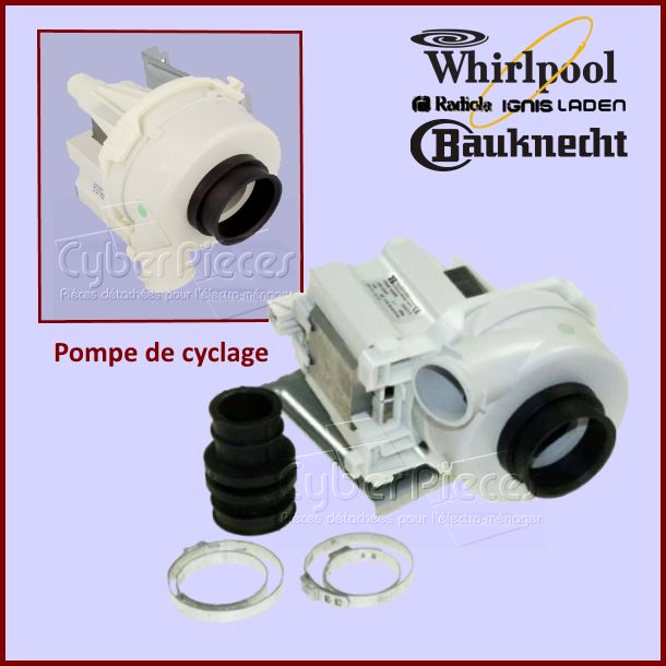 Pompe de cyclage Whirlpool 481010514599