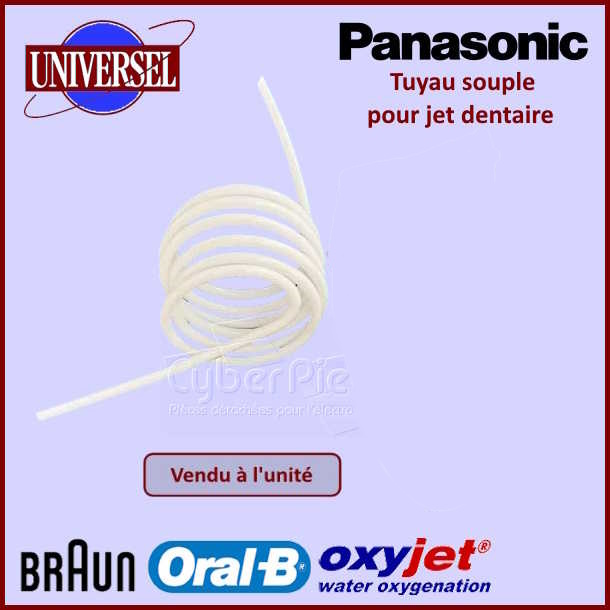 Tuyau souple universel, tube pour jet dentaire