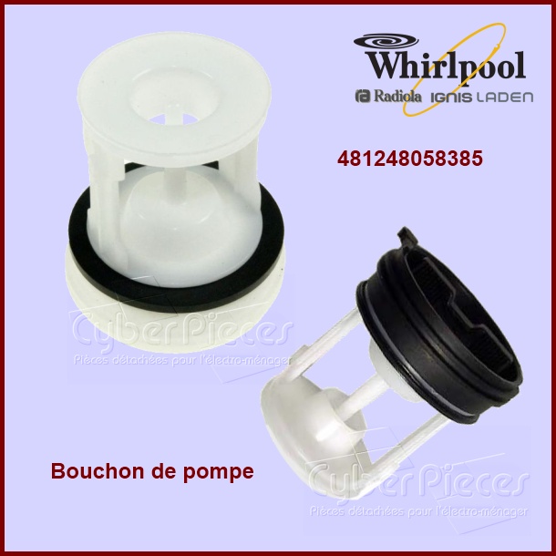 Bouchon filtre de Pompe 481248058385