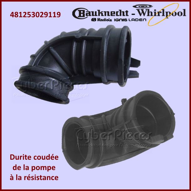 Durite Coudée Whirlpool 481253029119