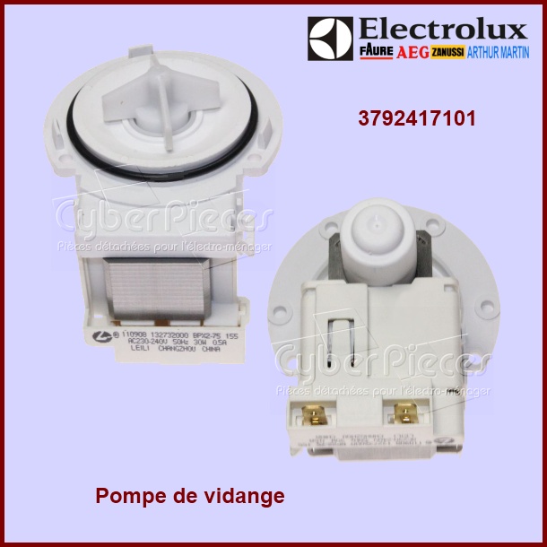 Pompe de vidange Electrolux 3792417101 -