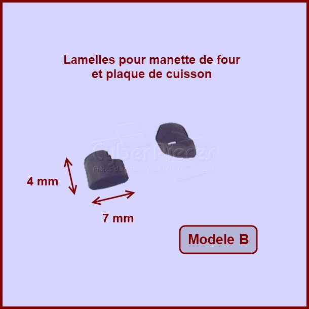 Kit clips ronds pour manette