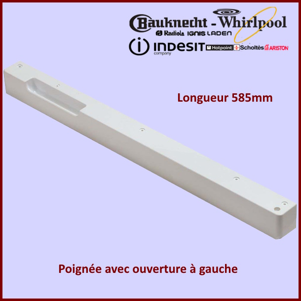 Poignée ouverture à gauche Ardo 322024100