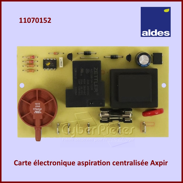 Carte électronique aspiration centralisée Axpir Aldes 11070152