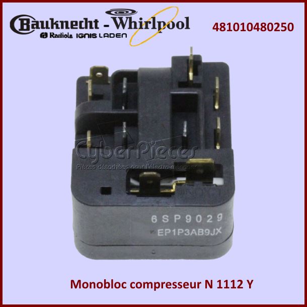 Monobloc compresseur Whirlpool 481010480250