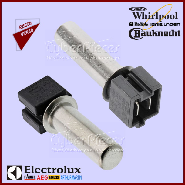 Sonde de température Electrolux 3792171021 WHIRLPOOL 481225928863