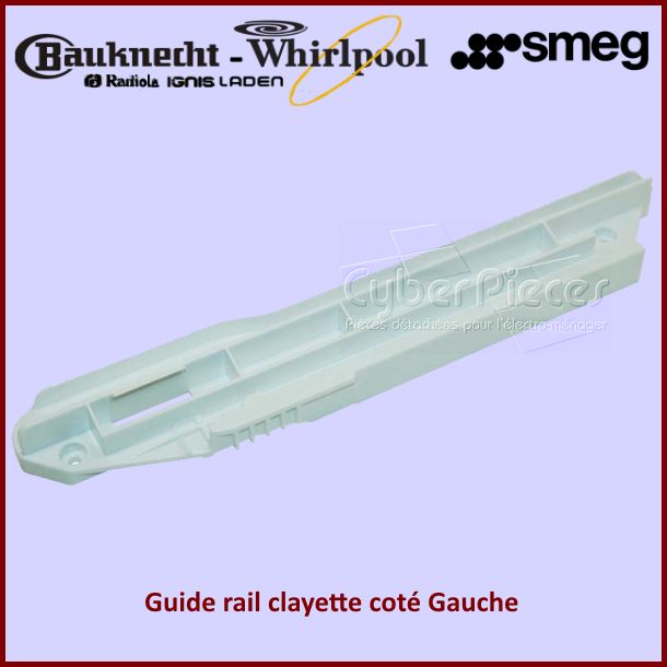 Guide rail Gauche Whirlpool 480132101068
