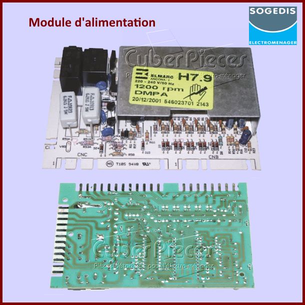 Carte électronique d'alimentation 546023500