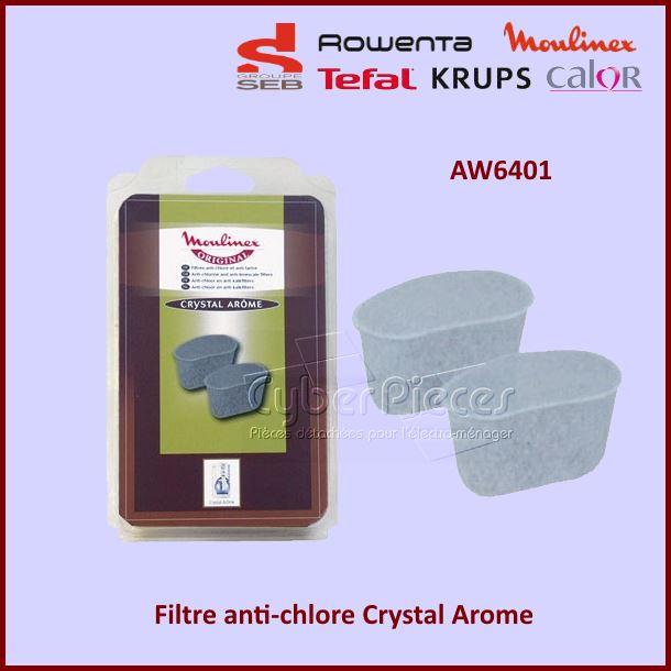 Filtre anti-chlore et tartre Crystal Arome AW6401