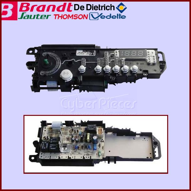 Carte de commande programmée Brandt 52X1340