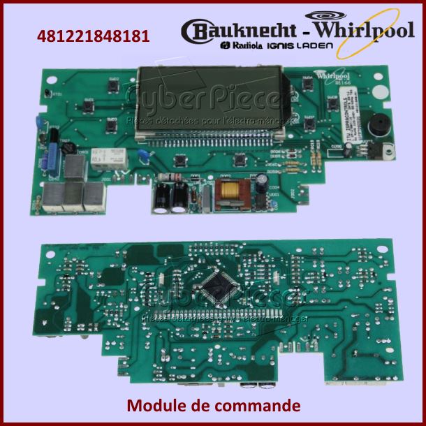 Carte électronique de commande Whirlpool  481221848181