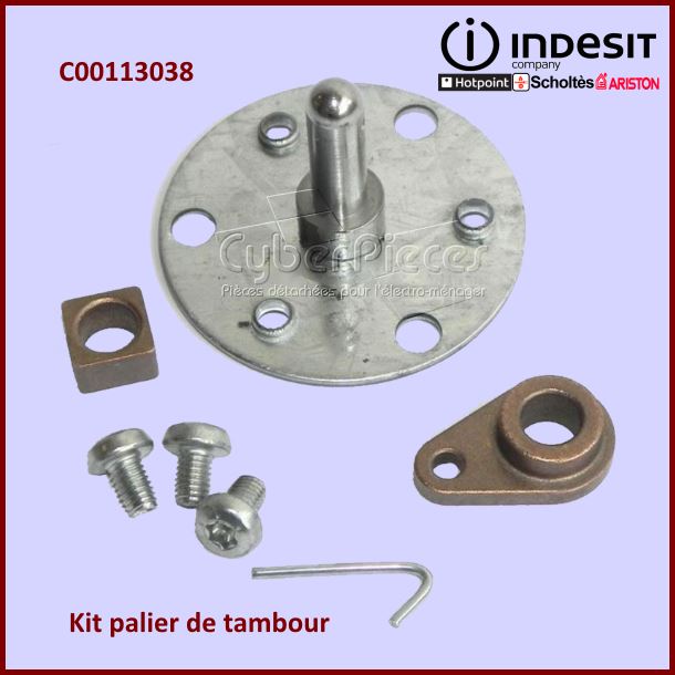 Kit palier de tambour Indesit C00113038