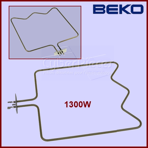 Résistance de sole 1300W Beko 262900002