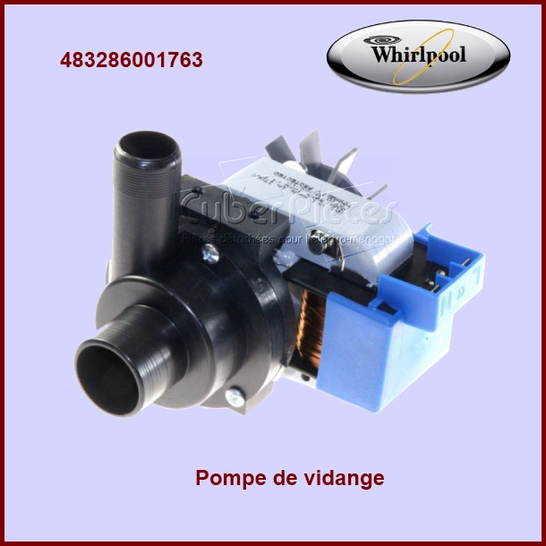 Pompe de vidange 100W Whirlpool  483286001763
