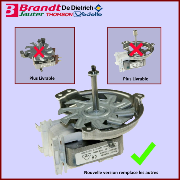 Moto-Ventilateur Brandt 74X1146