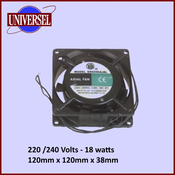 Ventilateur Axial  120mmx120mm