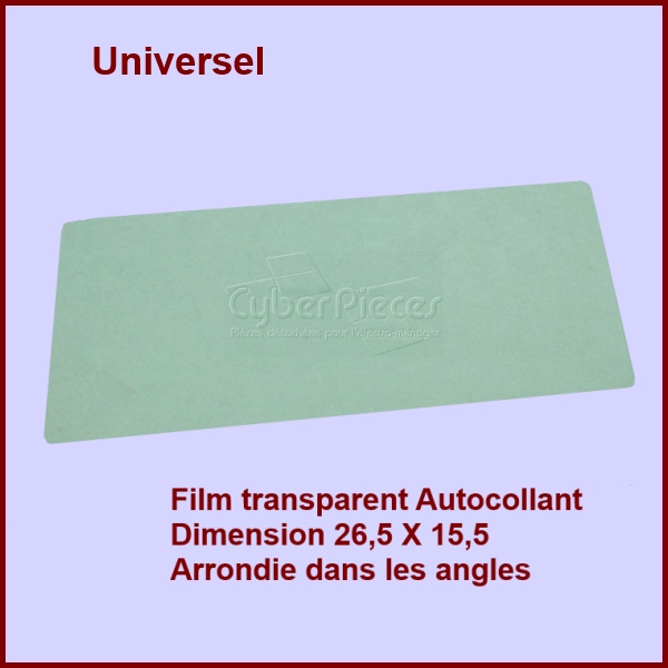 Film Ecran Porte Intérieur 26,5 X 15,5 ( 76x7850)