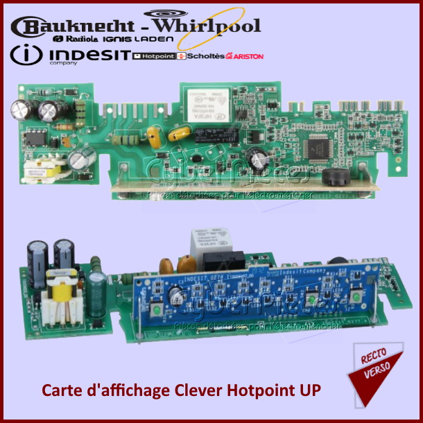 Carte d'affichage Clever Indesit C00305839