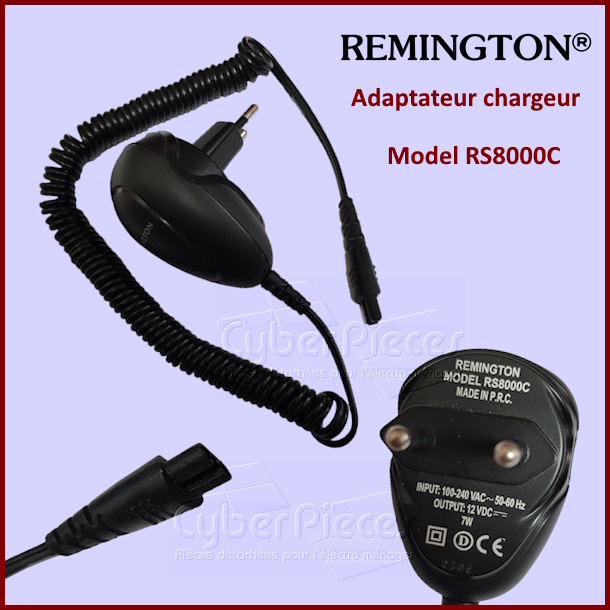 Adaptateur chargeur REMINGTON Model RS8000C