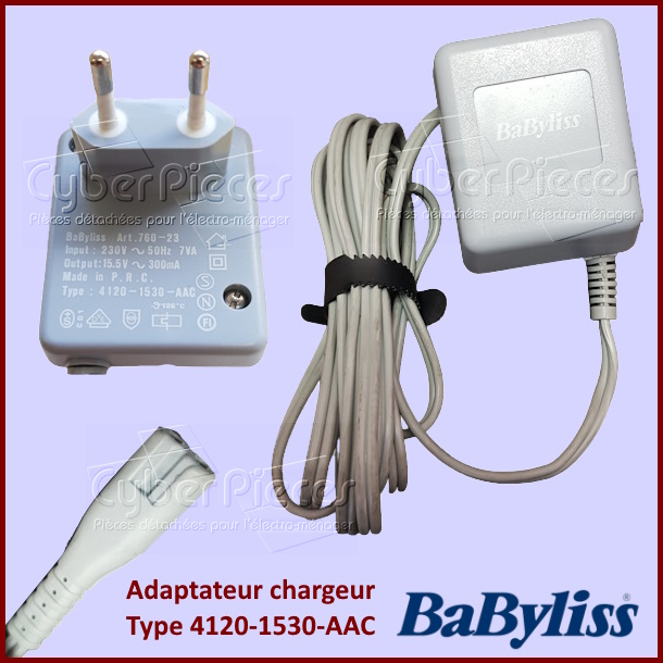 Adaptateur chargeur Babyliss 30206100 ***Pièce épuisée***