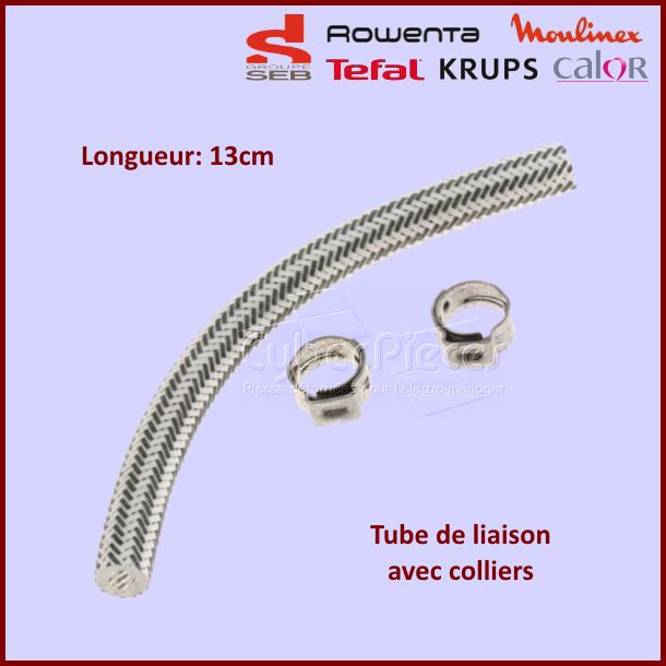 Tuyau de liaison 13cm avec colliers CS-00092026