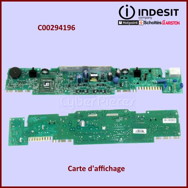 Carte électronique programmée Indesit C00294196