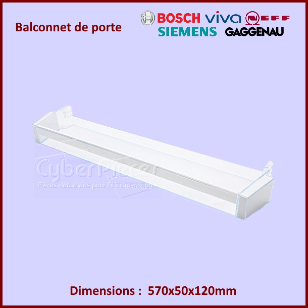 Balconnet de porte Bosch 00708075