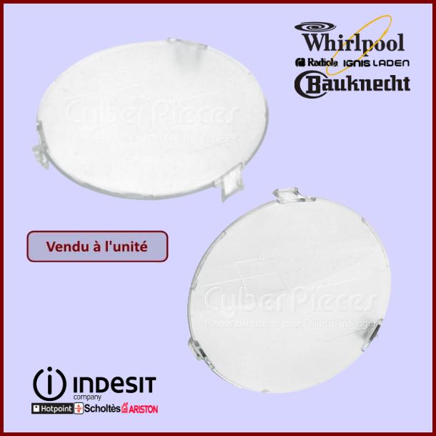 Cache lampe rond Whirlpool 482000014941