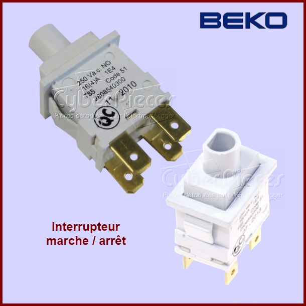 Interrupteur M/A BEKO 2808540400