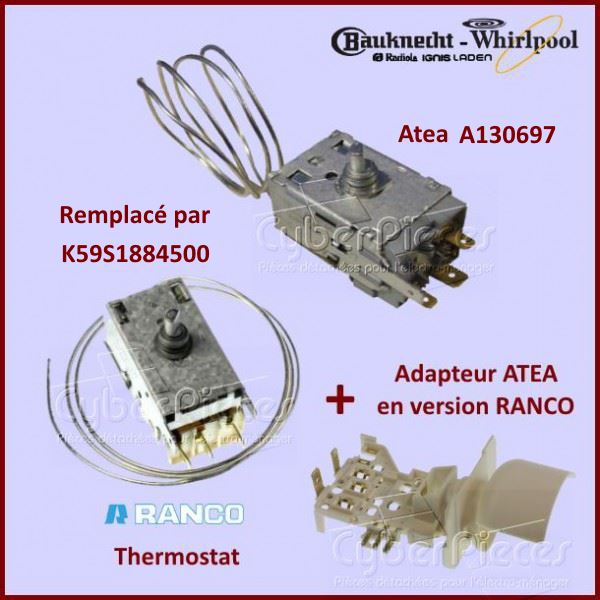 Thermostat A130697 Whirlpool 481228238232